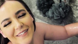 Step-Mother's Shower Time - Stepson Fucks His Hot Mom In The Ass