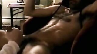 KINKY AMATEUR BESTIE SUCKS HIS COCK IN A SEXY LINGERIE POV VIEW