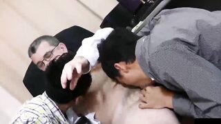 Asian Twink Double Penetration - Office Fetish Fantasy