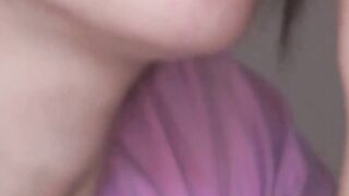Asian Teenage Vibrator Play - Sex Toy Exploration With A Hottie