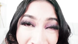 Petite Asian Cutie Throat Fucked By Huge Dick - PornPros