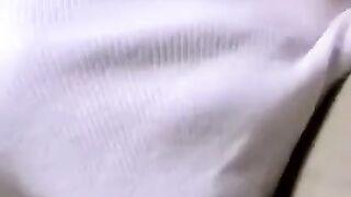 Monster-Sized Dick Swallow Job - Big Boobs Blonde Babe Jerks Off And Sucks Huge Load