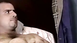 Throat-Fucking Pole Play with Huge Load on Face - MILKY LOAD ON FACE