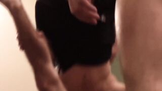 Blondie's Ass Destruction - Anal Threesome with Older Man