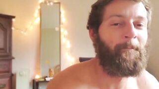 Hunks in Hardcore Action: Beard-Stroking Sex with Hot Guy Andrei Fingers Ass & Dick!