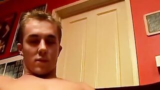 Uncensored - Hunk's Unfiltered Jerk-Off Session With Big Load In Boxers