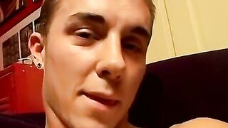 Uncensored - Hunk's Unfiltered Jerk-Off Session With Big Load In Boxers