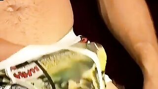 Uncensored - Hunk's Unfiltered Jerk-Off Session With Big Load In Boxers