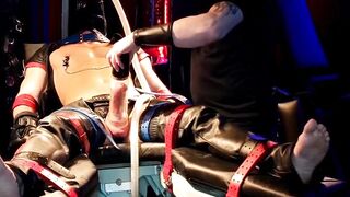 Bondaged Bottom Submissive Foot Fetish - Dominatrix Kink Overpowering Jocks Ass And Thighs