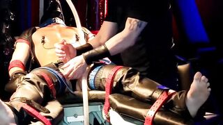 Bondaged Bottom Submissive Foot Fetish - Dominatrix Kink Overpowering Jocks Ass And Thighs