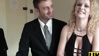 UK Sub Sluts #120 - Spitting Dominatrix Fucks Her Way Through A Rough Session