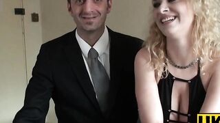UK Sub Sluts #120 - Spitting Dominatrix Fucks Her Way Through A Rough Session