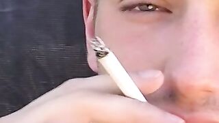 Outdoor Smoking Sensual Masturbation - Female POV