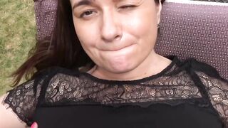 Grandma's Mature Vagina Sensual Massage Outdoor Orgy
