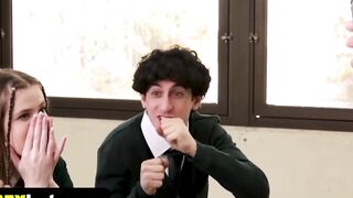 Flat Chest porn video – Sex Education Class - Teacher