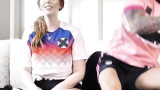 Lauren-Phillips & Quinton-James - Soccer Bet Turns Into Hardcore Sex