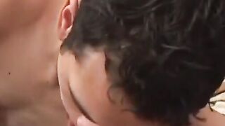 Raw & Uncut - Twink Threesome with Hot Asses