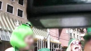 St Patrick's Day Orgy - Group Sex Party with Kelsey Monroe & Lexi Davis