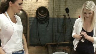 TS Riley Quinn's Anal Thrust Fucks Breath Away From Ella Nova