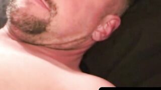 Mature Old Man's Ass Fucked in Solo Masturbating Session