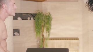 Threesome Frenzy #3 - Two Hunks Slam Hard Ass-Fucking Sex Goddess Selvana Lopez
