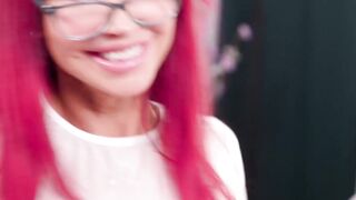 Busty MILF BiancaBeacham Fucked Hard By Huge Dick - POV Blowjob & Creamped