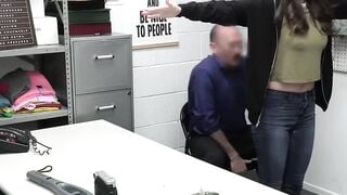 Uniform Enforcers #1 (MILF Edition): Uniform Cop Fucks Shoplifting Teen Babe Hard