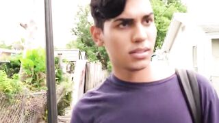 Straight-Guys Gone Gay! Outdoor Bareback Twinks Paying For Sex