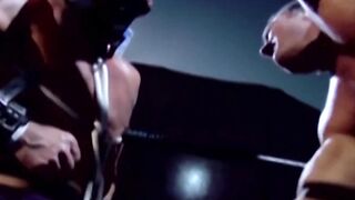 Fierce Opponent Dominates Bound Wrestling Slave With Bondage Techniques