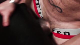 Muscle Hunk Fleshjacking Session with Manual DeBoxer
