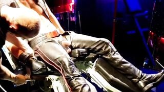 Dominating Master's Naughty Playtime with Jockey Devin Franco