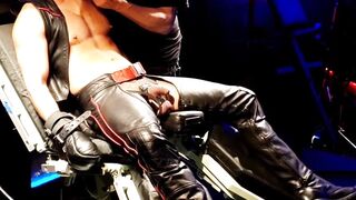 Dominating Master's Naughty Playtime with Jockey Devin Franco