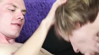 Raw Twinks' Passionate Lovemaking Session Ends With Hot Load