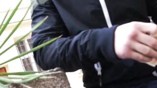 Teen Cutie Loves Big Dick - Sucking & Swallowing Huge Load