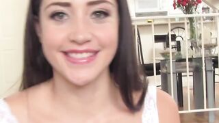 Teen Step-Daughter's First Time Riding Her Dad's Big Dick - Older/Younger