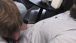 Hunk Daddy Breeds Step-Son Raw in Hot Bathroom Sex