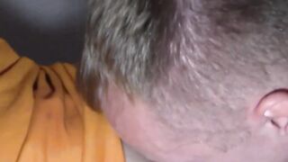 Big Dick Training - Bottom Boy Swallows Huge Loads From Two Stud Males