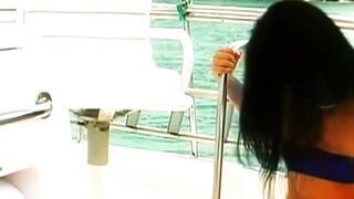 Latino Lover's Paradise: Hot Latin Couple Fucking On A Yacht