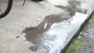 Peeing Freaks #3 - Hot Asian Bombshell Pisses on Strangers