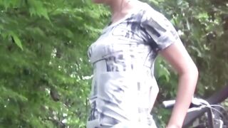 Peeing Freaks #3 - Hot Asian Bombshell Pisses on Strangers