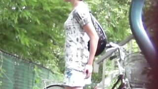 Peeing Freaks #3 - Hot Asian Bombshell Pisses on Strangers