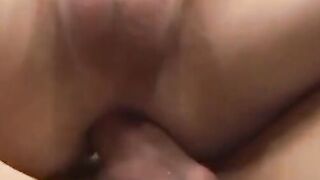Hairy Bear's Big Dick Fucks Twunk From Behind - Bareback Anal Action