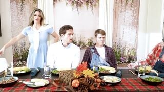 Step-Mom's Hot Daughter Teaches Her Stepson How To Please A Woman - Step Mom & Son