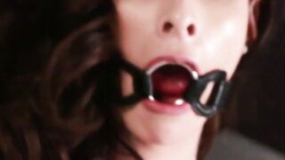 Anal Playtime with Giant Black DILDO - Big Ass Anal Training For First Time Sex