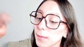 Nerd Girl's Geeky Cosplay Blowjob Adventure with Monster-Sized Penis