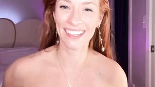 Sexy Bombshell Uses Vibrator to Masturbate in Bathroom