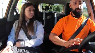 Driving Instructor Gives Student A Ride She'll Never Forget - Vixen Angels