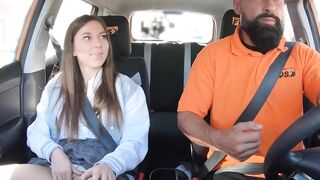 Driving Instructor Gives Student A Ride She'll Never Forget - Vixen Angels