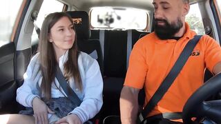 Driving Instructor Gives Student A Ride She'll Never Forget - Vixen Angels