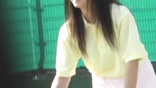 Tennis Babes Unleashed - Behind-the-Scenes Footage of Two Sexy Players